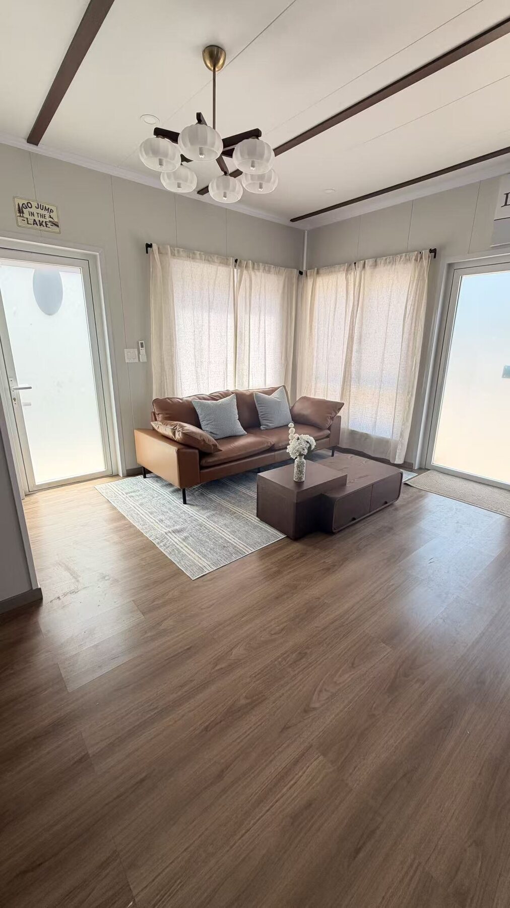 Completed residential interior